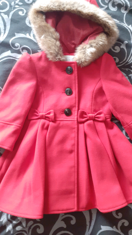 mothercare girls coats